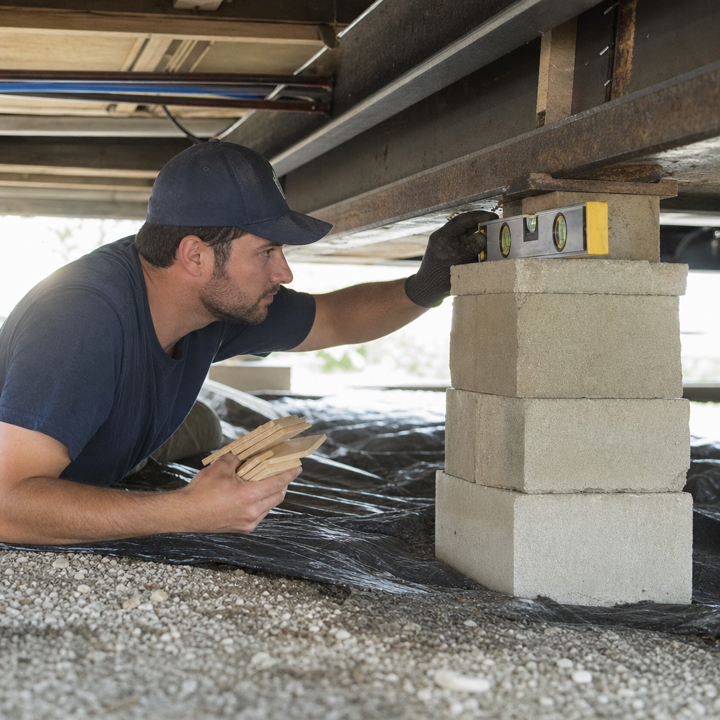 Mobile Home Leveling in Zephyrhills, FL